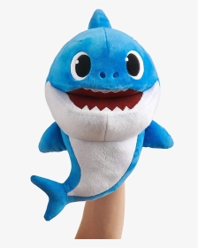 Baby Shark Png - Baby Shark Hand Puppet, Transparent Png, Transparent PNG