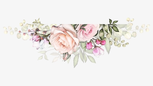 Img Bottom Aux Bruyeres - Background Wedding Invitation Flowers, HD Png Download, Transparent PNG