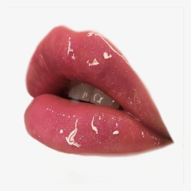 #lipgloss #lipsticks #lips #gloss #tumblr #tumblrphoto - Tongue, HD Png Download, Transparent PNG