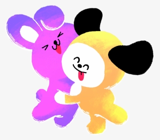 Bt21 Cooky And Chimmy, HD Png Download, Transparent PNG