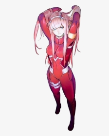 #zerotwo - Zero Two In Suit, HD Png Download, Transparent PNG