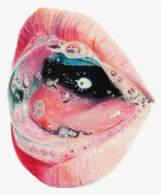 #mouth #aesthetic #vaporwave #tumblr - Get Sharp Album The Limousines, HD Png Download, Transparent PNG