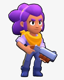 Shelly From Brawl Stars, HD Png Download, Transparent PNG