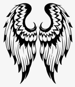Vector Angel Wings Silhouette, HD Png Download, Transparent PNG