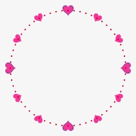 Round Heart Border Free, HD Png Download, Transparent PNG