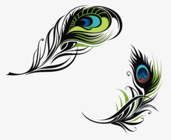 Bird Feather Peafowl Euclidean Vector - Vector Peacock Feather Png, Transparent Png, Transparent PNG