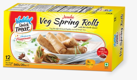 Jumbo Spring Roll - Vadilal, HD Png Download, Transparent PNG