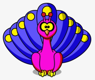 Peacock Clipart, HD Png Download, Transparent PNG