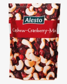 Cashew Nuts & Cranberry Mix Alesto , 200 G - Alesto Cashew Cranberry Mix, HD Png Download, Transparent PNG