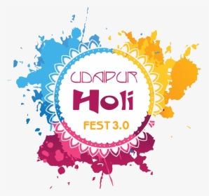 Transparent Holi Colors Pichkari Png - Holi In Udaipur 2018, Png Download, Transparent PNG