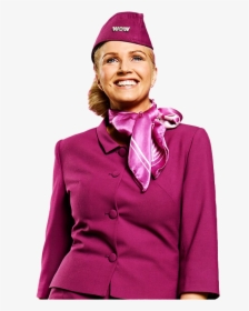 Stewardess Png Clipart Background - Air Hostess Png, Transparent Png, Transparent PNG