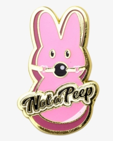 Not A Peep Pin - Cartoon, HD Png Download, Transparent PNG