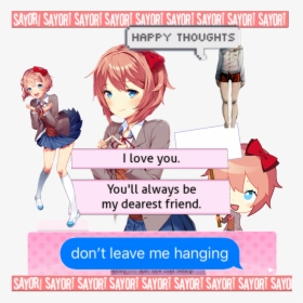 #bestgirl #sayoriddlc #ddlcsayori #sayorideservedbetter - Cartoon, HD Png Download, Transparent PNG