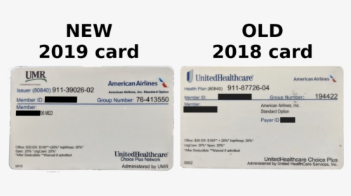 United Health Care Card 2019, HD Png Download, Transparent PNG