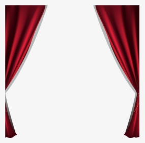 Red Curtains Png - Transparent Background Curtain Icon, Png Download, Transparent PNG