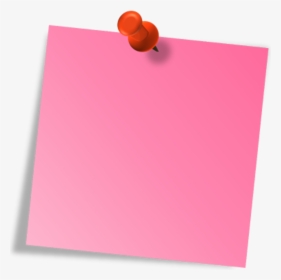 Pink Post It Png - Post It Note Pink, Transparent Png, Transparent PNG