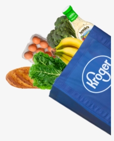 Kroger Clicklist Food Bag Cutout - Walmart Bag Png, Transparent Png, Transparent PNG