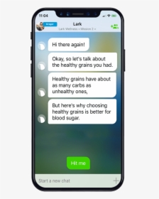 Lark Health Helps Healthpartners Monitor Their Diabetes - Iphone, HD Png Download, Transparent PNG