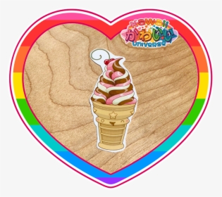 Kawaii Universe Cute Soft Serve Icecream Neo Sticker, HD Png Download, Transparent PNG