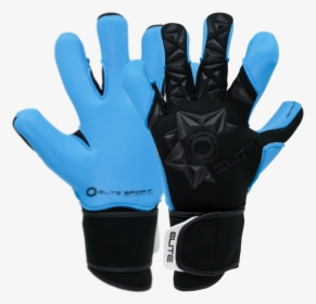 Elite Neo Aqua Gloves - Elite Neo Aqua Goalkeeper Glove, HD Png Download, Transparent PNG