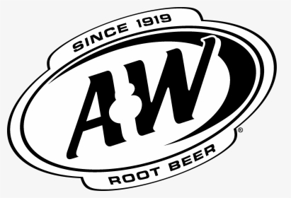 A&w Root Beer Logo Black And White - A&w Root Beer Logo Vector, HD Png Download, Transparent PNG