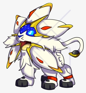 “a Wild Solgaleo Appeared ” - Cartoon, HD Png Download, Transparent PNG