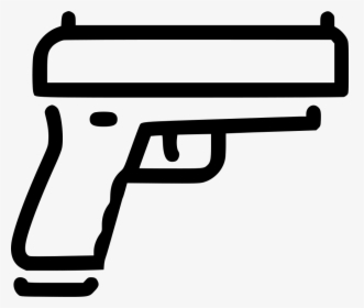 Police Gun Icon Png, Transparent Png, Transparent PNG