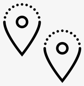 Map Clipart Pin Point - Circle, HD Png Download, Transparent PNG