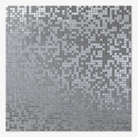 Micro Foil, Silver Metal Mosaic - Mosaic, HD Png Download, Transparent PNG