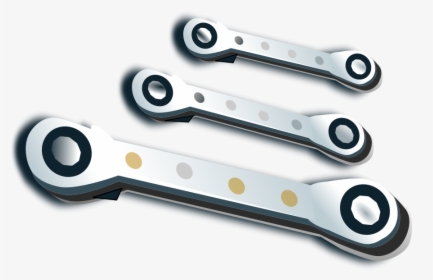 Ratchet Spanner Set Svg Clip Arts - Wrench, HD Png Download, Transparent PNG
