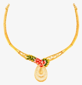 Gold Necklace Designs In 15 Grams - Gold Necklace 16 Grams, HD Png Download, Transparent PNG