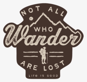 Wander Hike Small Die Cut Decal - Emblem, HD Png Download, Transparent PNG