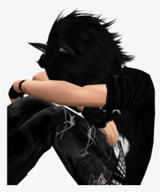 Spiky - Emohair Roblox Chris Dakota Emo Png,Emo Hair Png - free transparent  png images 