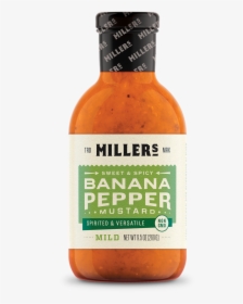 Banana Pepper Mustard - Miller's Mustard, HD Png Download, Transparent PNG