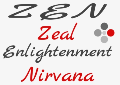 Zen - Calligraphy, HD Png Download, Transparent PNG