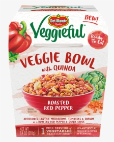 Veggie Bowl Roasted Red Pepper - Del Monte Veggieful Veggie Bowl, HD Png Download, Transparent PNG