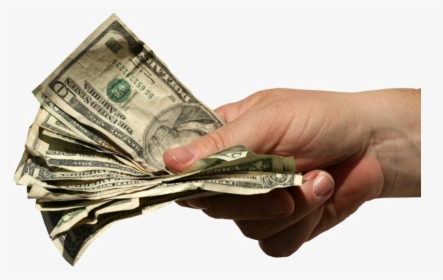 Money In Hand Png, Transparent Png, Transparent PNG