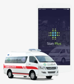 Stanplus Is An On-demand Ambulance Facility That Operates - Winger Ambulance Png, Transparent Png, Transparent PNG