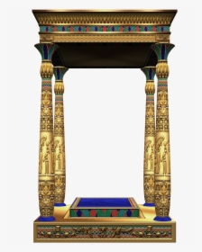 Ancient Egypt Clip Art - Ancient Egyptian Pillars Architecture, HD Png Download, Transparent PNG