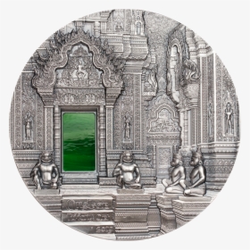 Palau - 2019 - 50 Dollars - Tiffany Art Khmer Empire - Tiffany Art Palau Khmer, HD Png Download, Transparent PNG