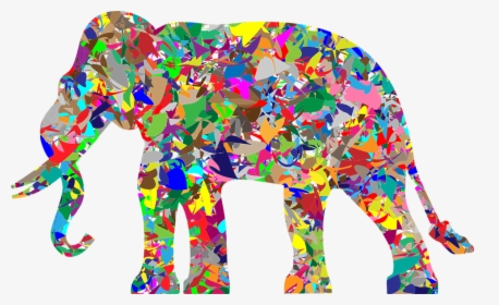 Modern Art Elephant, HD Png Download, Transparent PNG