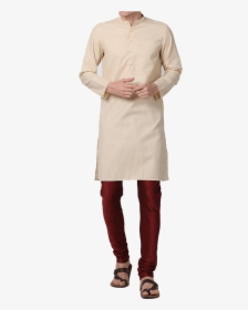 Small Mandarin Collar Kurta - Overcoat, HD Png Download, Transparent PNG