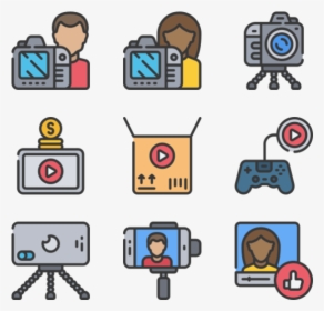 Video Camera Icon Packs - Icon, HD Png Download, Transparent PNG