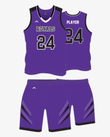 Basketball Jersey Design Violet , Png Download - Basketball Jersey Design Purple, Transparent Png, Transparent PNG