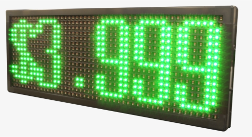 Led Gas Price Changer Usa Size 15” X 53” Diesel Fuel - Led Display, HD Png Download, Transparent PNG