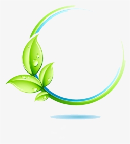 Green Leaves Border Png - Green Leaves Logo Png, Transparent Png, Transparent PNG