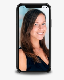 Bokeh Portrait Headshot White Business Woman On Light - Smartphone, HD Png Download, Transparent PNG