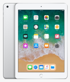 Apple Ipad - Silver Ipad 2018, HD Png Download, Transparent PNG