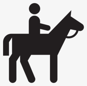 Juice Vector Corner Flex Design - Stick Figure Riding A Horse, HD Png Download, Transparent PNG