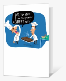 Birthday Sheet Cake Printable - Cartoon, HD Png Download, Transparent PNG
